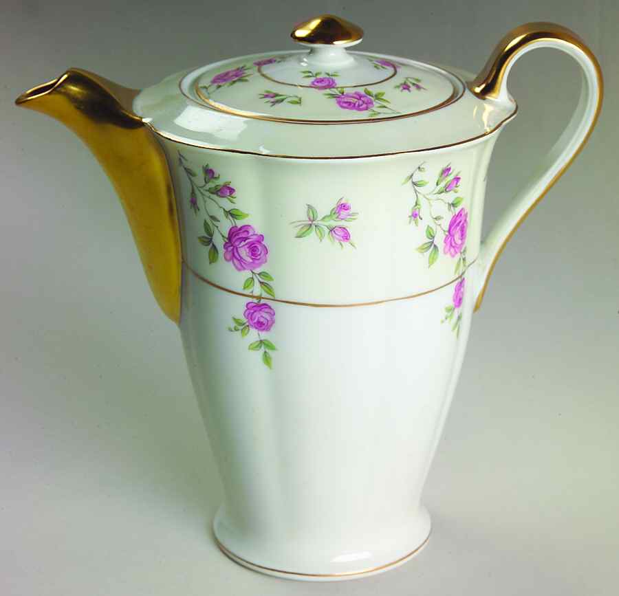 Delaware (France) Coffee Pot & Lid by Haviland-1