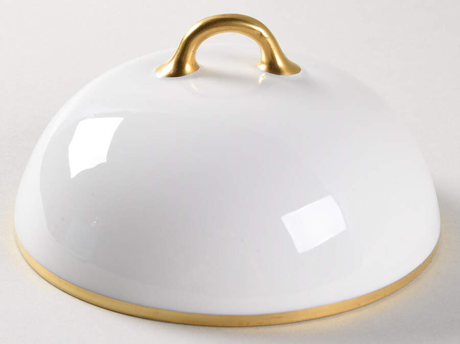 Donhoff Lid for Round Butter by Haviland-1