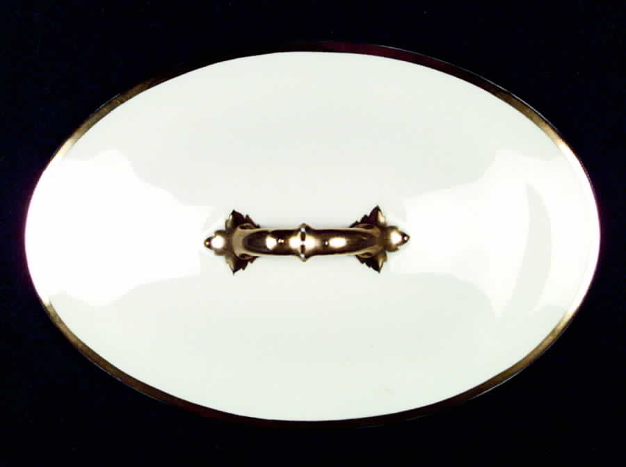 Donhoff Lid for Oval Vegetable by Haviland-1