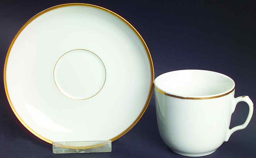 Donhoff Flat Cup & Saucer Set by Haviland-1