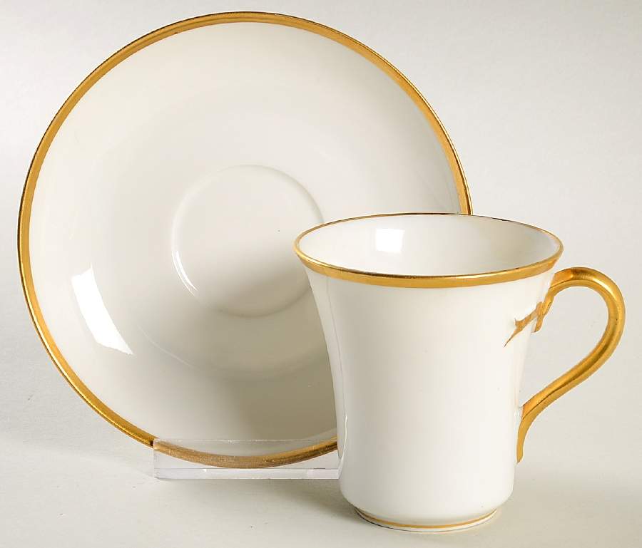Donhoff Chocolate Cup & Saucer Set by Haviland-1