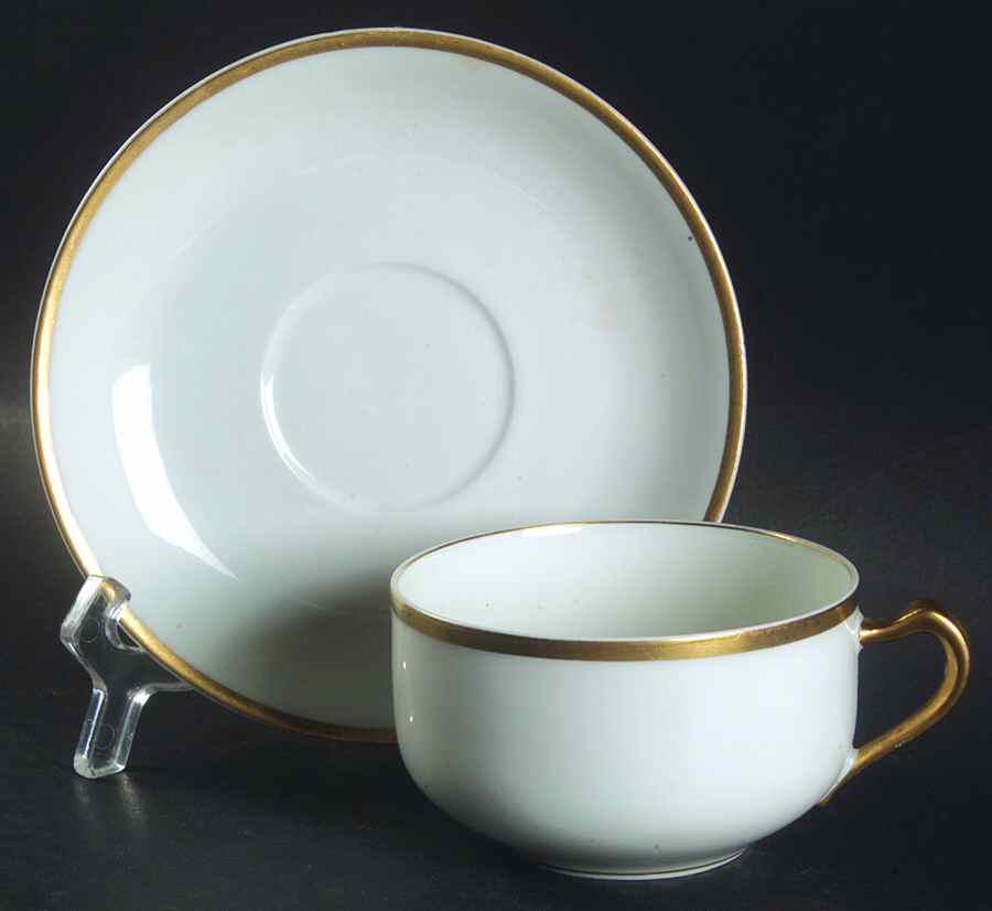 Donhoff Flat Cup & Saucer Set by Haviland-1