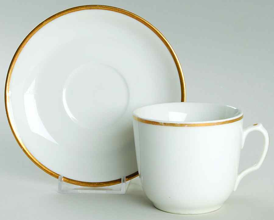 Donhoff Flat Cup & Saucer Set by Haviland-1