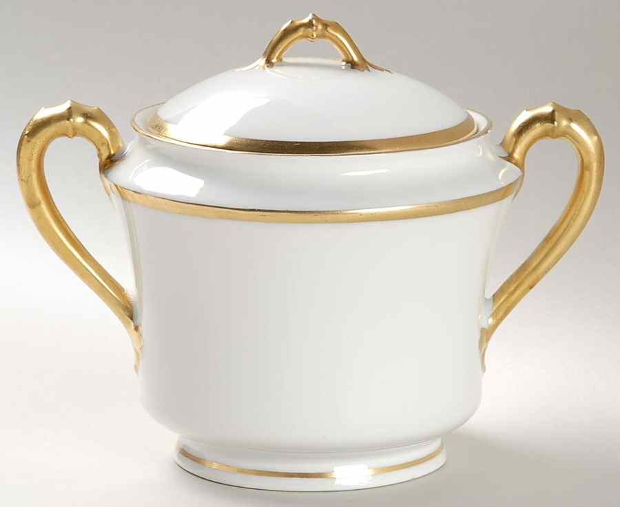 Donhoff Sugar Bowl & Lid by Haviland-1