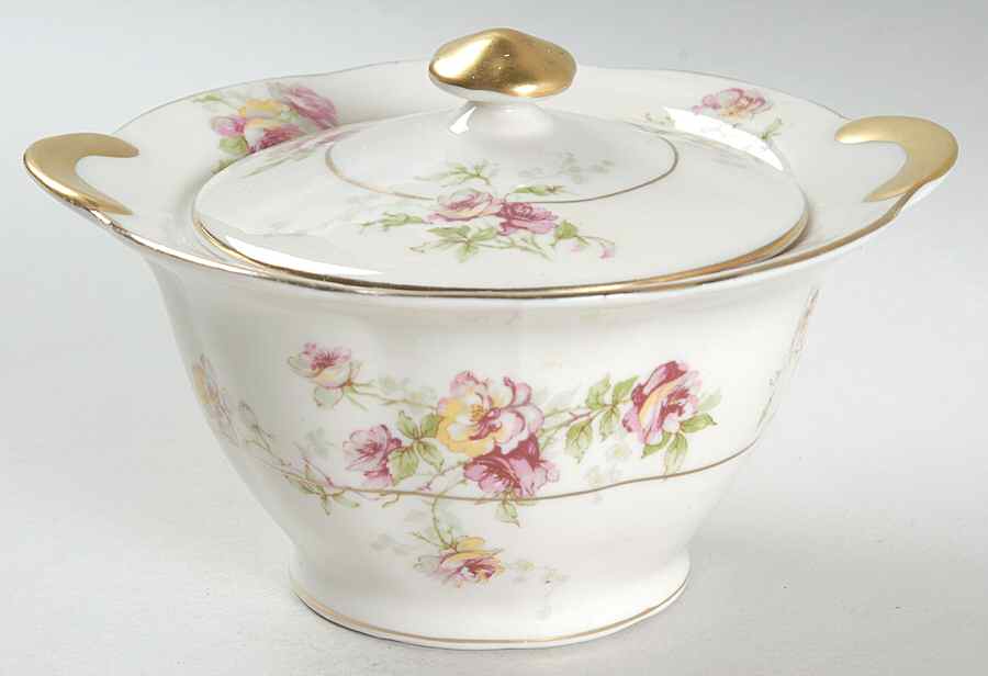 Dorset Sugar Bowl & Lid by Haviland-1