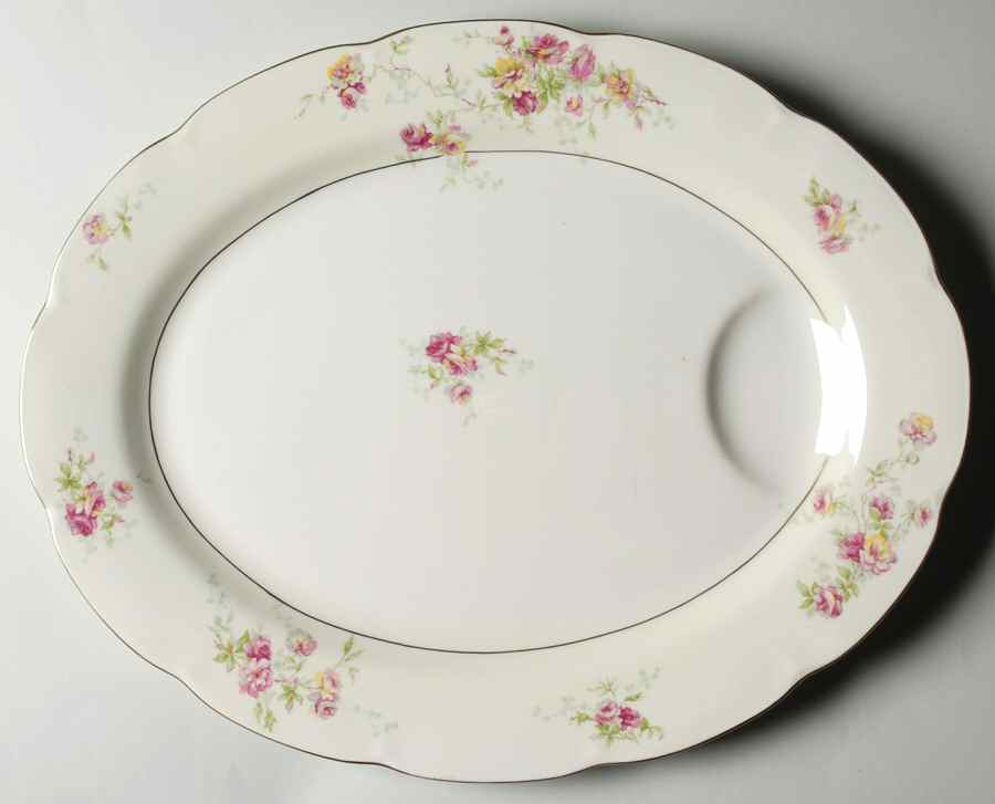 Dorset 16" Oval Serving Platter by Haviland-1