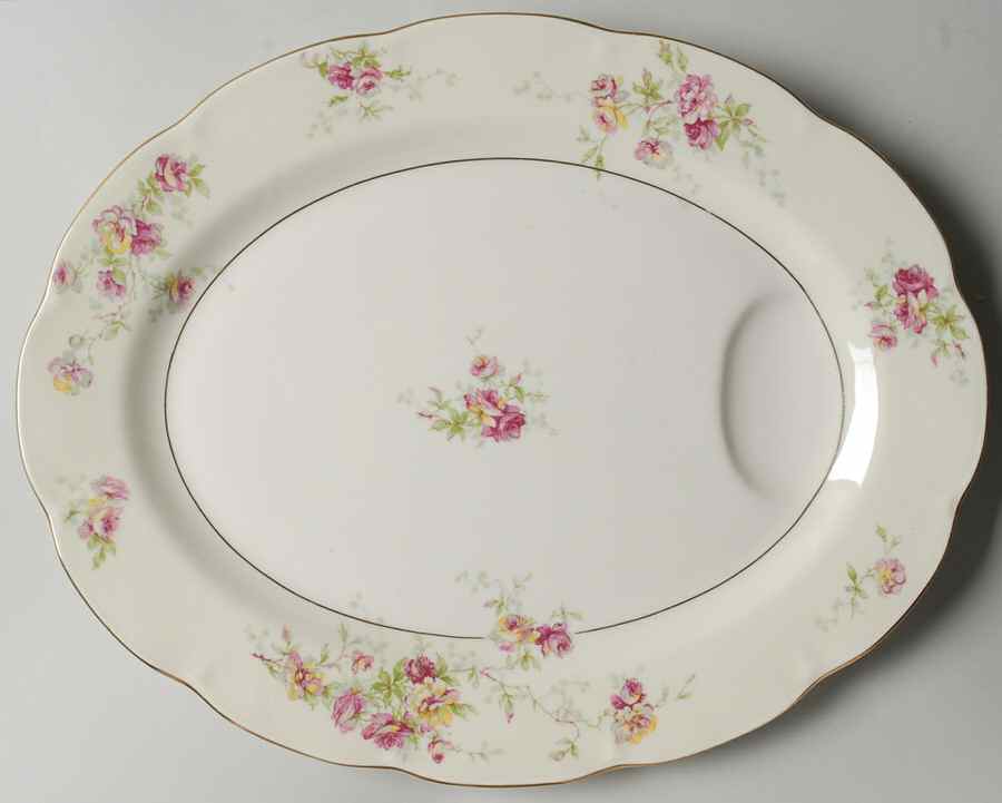Dorset 13" Oval Serving Platter by Haviland-1