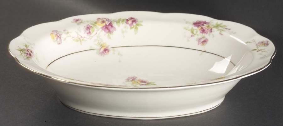 Dorset 9" Oval Vegetable Bowl by Haviland-1