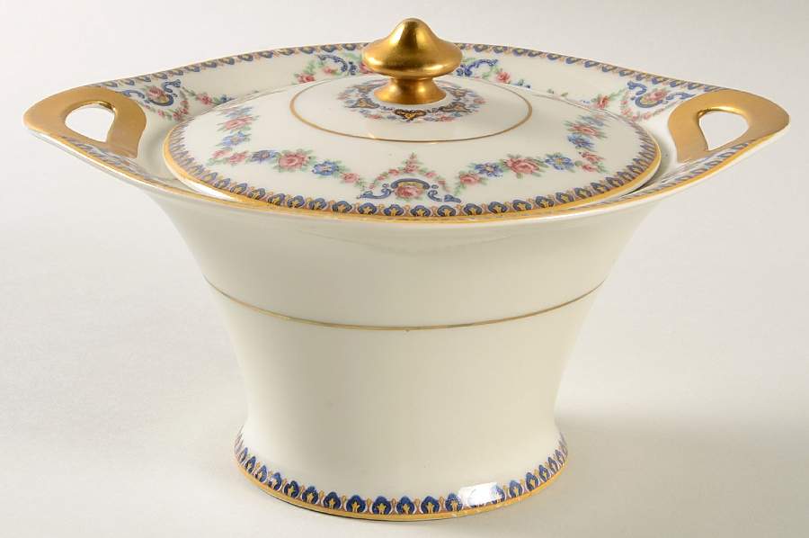 Dora Sugar Bowl & Lid by Haviland-1