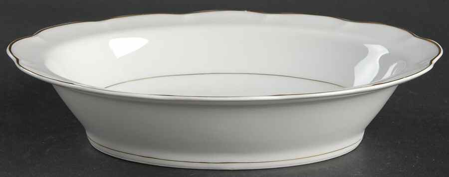 Douraine 9" Oval Vegetable Bowl by Haviland-1