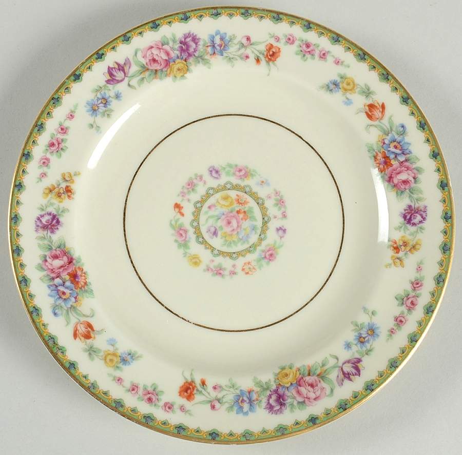 Dubarry Salad Plate by Haviland-1