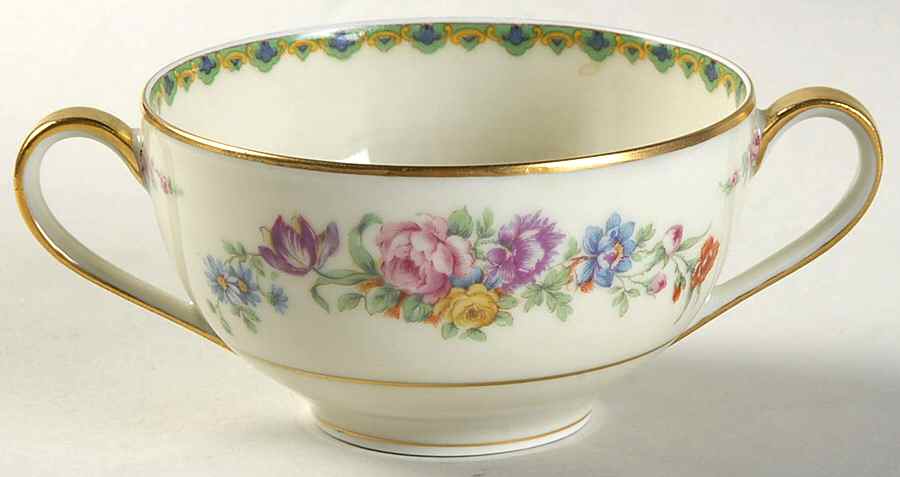 Dubarry Flat Bouillon Cup by Haviland-1