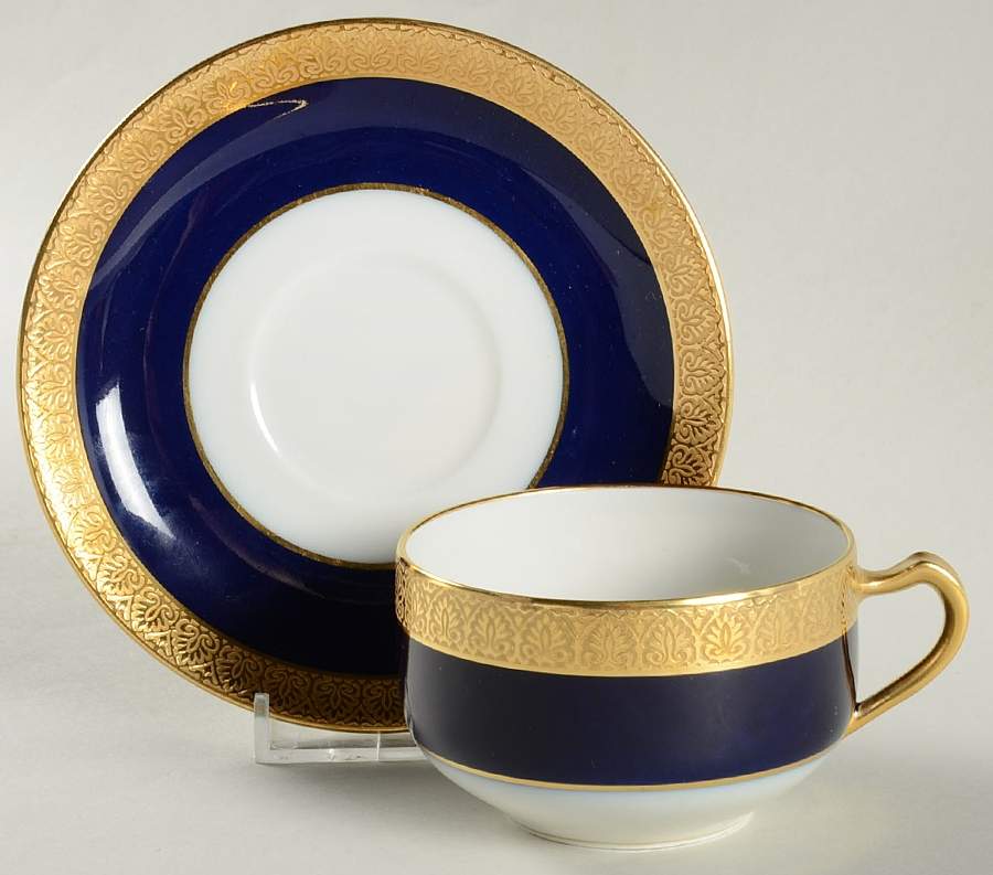 Duchess Flat Cup & Saucer Set by Haviland-1