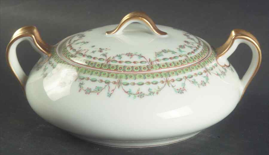 Durana Sugar Bowl & Lid by Haviland-1