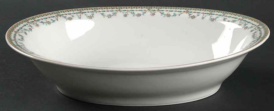 Durana 9" Oval Vegetable Bowl by Haviland-1