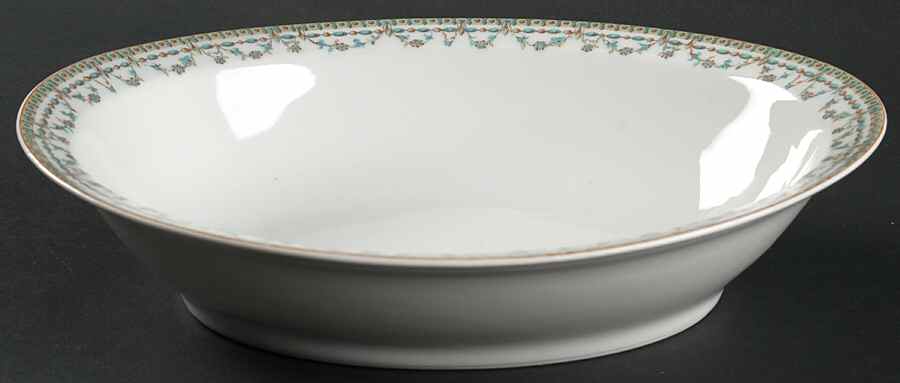 Durana 10" Oval Vegetable Bowl by Haviland-1
