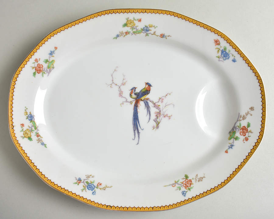 Eden 15" Oval Serving Platter by Haviland-1