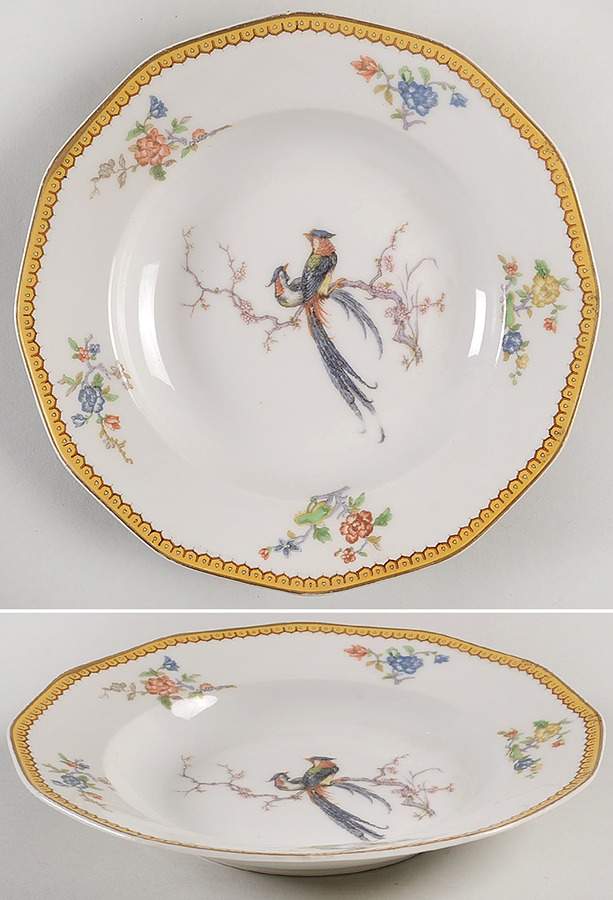 Eden Large Rim Soup Bowl by Haviland-1