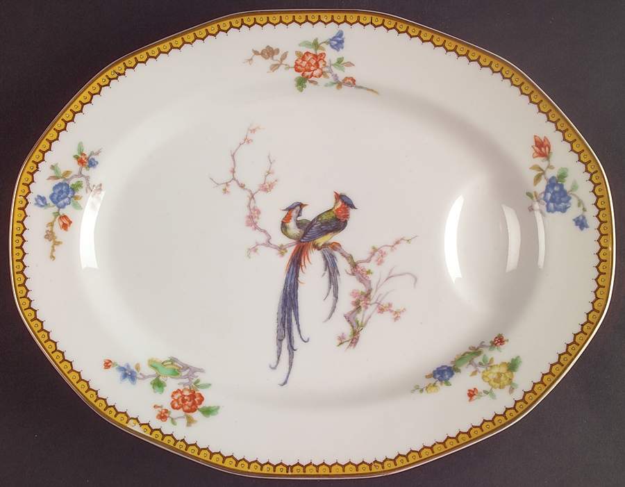 Eden 11" Oval Serving Platter by Haviland-1