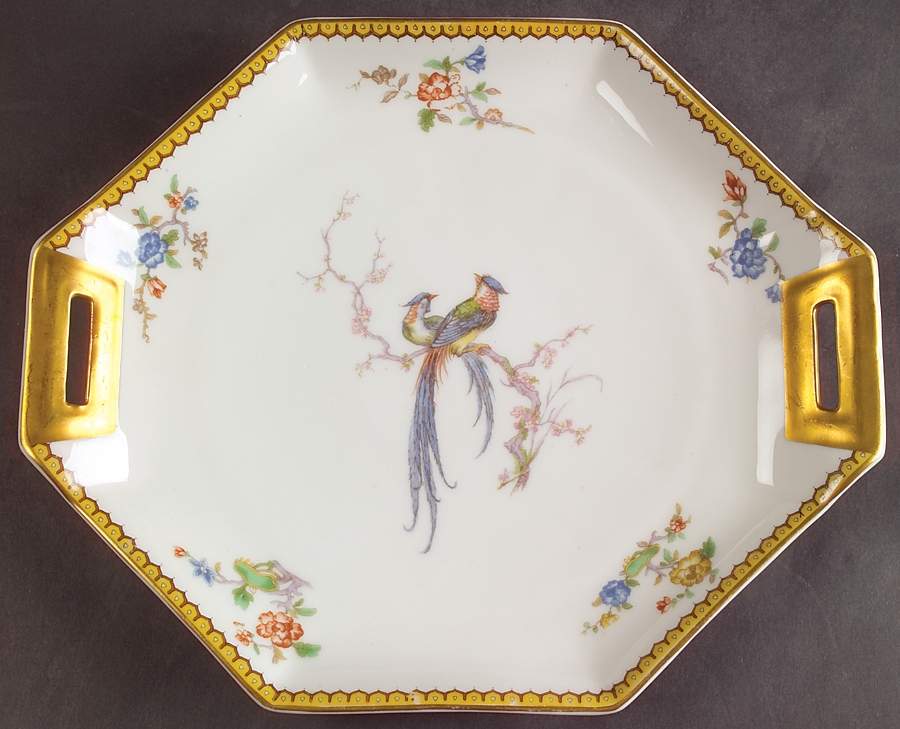 Eden Handled Cake Plate by Haviland-1