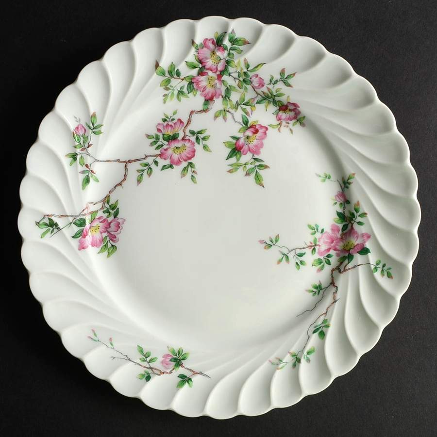 Eglantine Luncheon Plate by Haviland-1