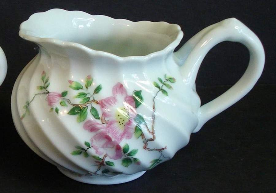 Eglantine Creamer by Haviland-1