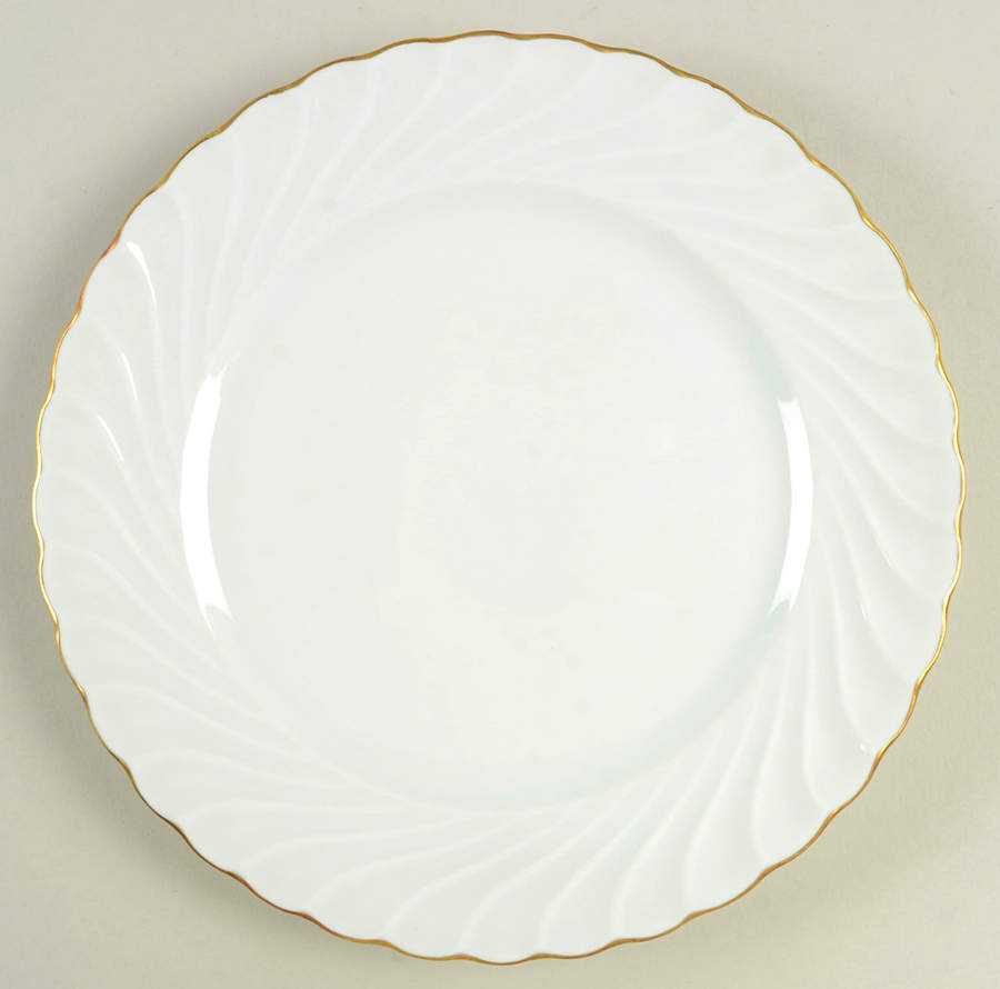 Elegance (Torse Blank) Salad Plate by Haviland-1