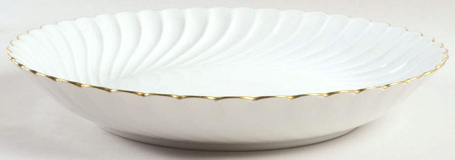 Elegance (Torse Blank) Deep Round Platter by Haviland-1