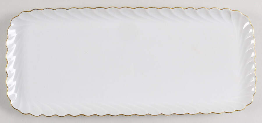 Elegance (Torse Blank) Large Sandwich Tray by Haviland-1