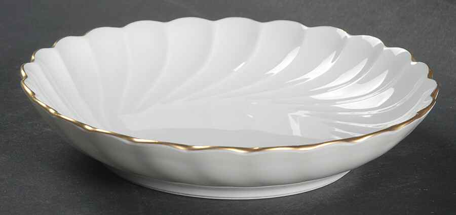 Elegance (Torse Blank) Fruit/Dessert (Sauce) Bowl by Haviland-1