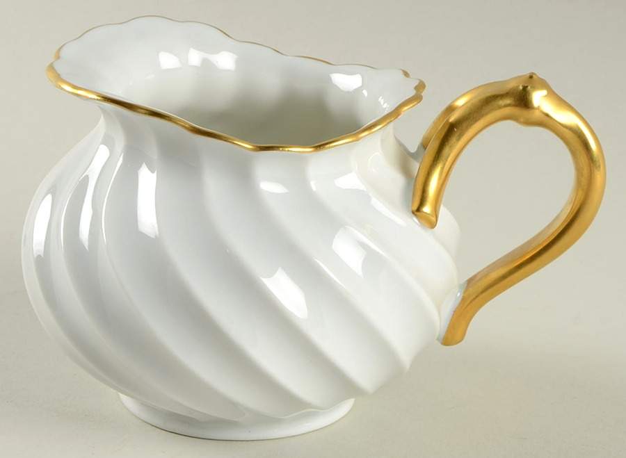 Elegance (Torse Blank) Creamer by Haviland-1