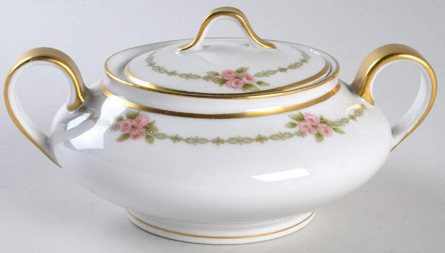 Elizabeth Sugar Bowl & Lid by Haviland-1