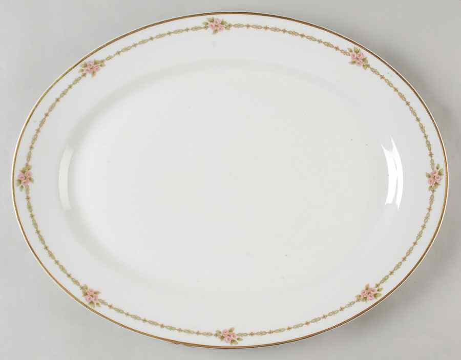Elizabeth 16" Oval Serving Platter by Haviland-1