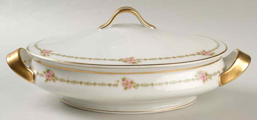 Elizabeth Oval Covered Vegetable by Haviland-1