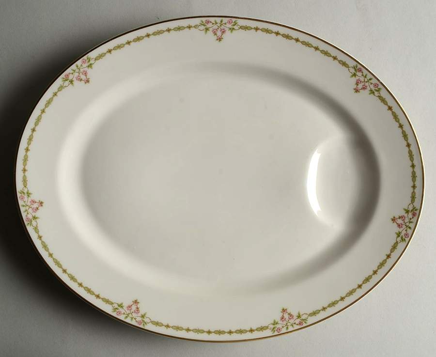 Elizabeth 13" Oval Serving Platter by Haviland-1