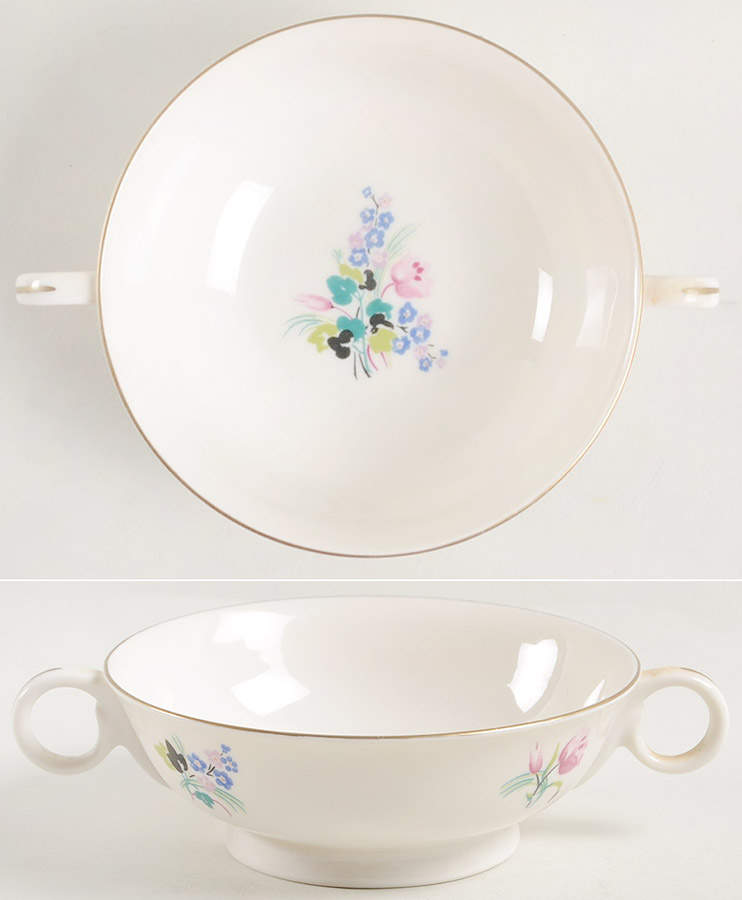 Ellwood Footed Cream Soup Bowl by Haviland-1