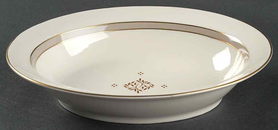 Elysee 9" Oval Vegetable Bowl by Haviland-1