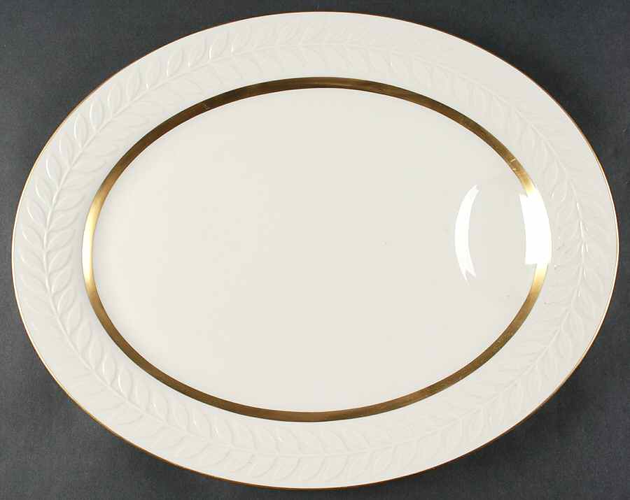Embassy 16" Oval Serving Platter by Haviland-1