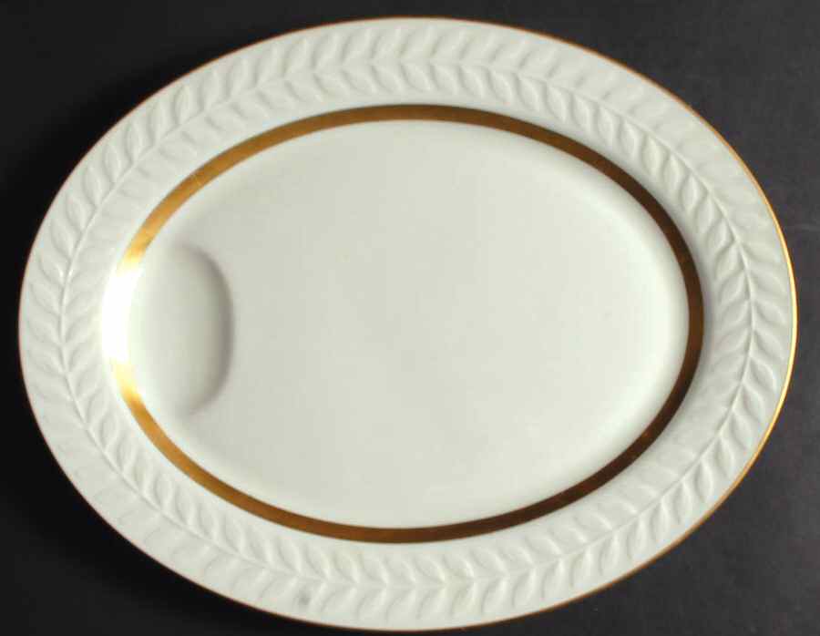 Embassy 13" Oval Serving Platter by Haviland-1