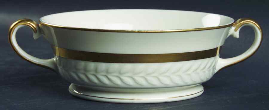Embassy Footed Cream Soup Bowl by Haviland-1