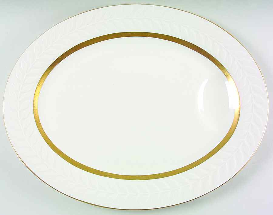 Embassy 16" Oval Serving Platter by Haviland-1