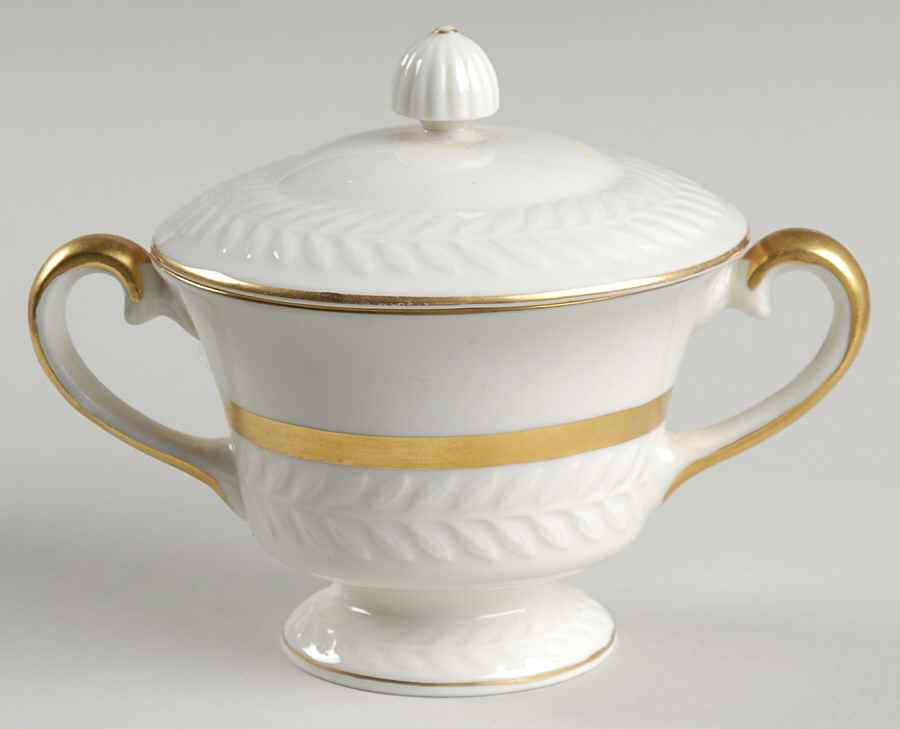 Embassy Sugar Bowl & Lid by Haviland-1