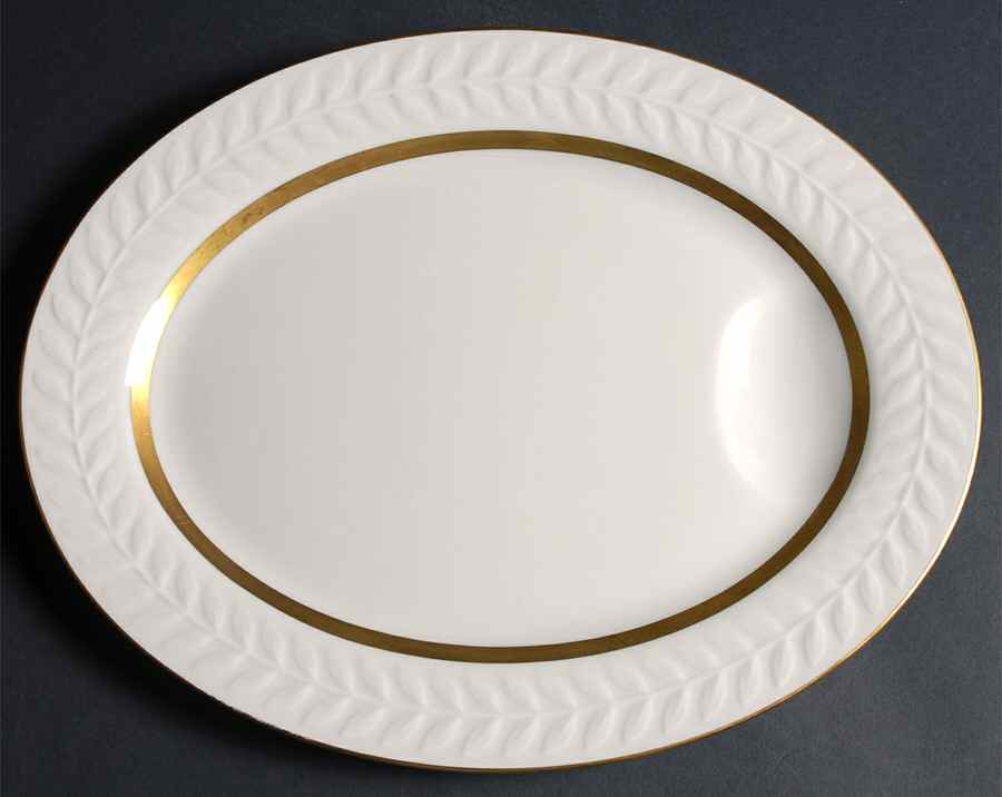 Embassy 14" Oval Serving Platter by Haviland-1