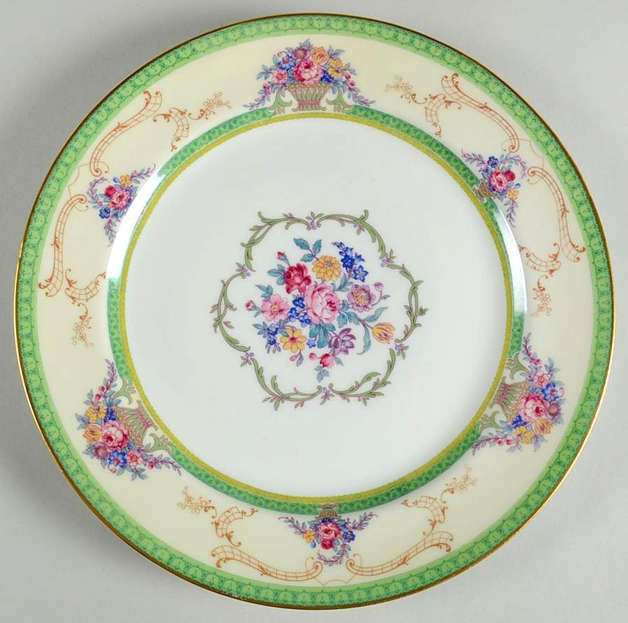 Emerald Dinner Plate by Haviland-1
