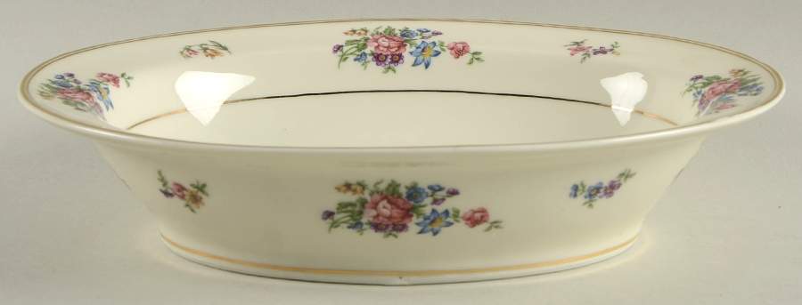 Empress 10" Oval Vegetable Bowl by Haviland-1