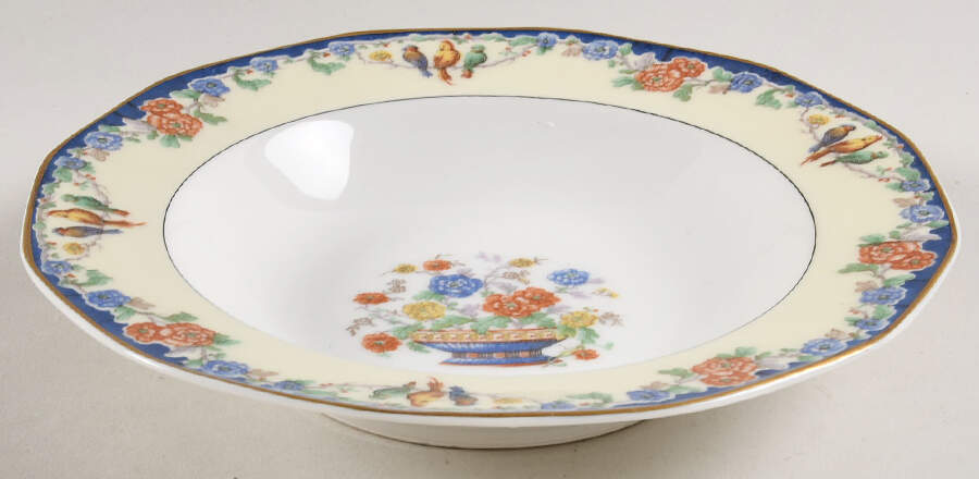 Enchantment (Birds) Rim Soup Bowl by Haviland-1