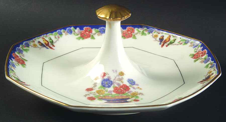 Enchantment (Birds) Center Handled Serving Tray by Haviland-1