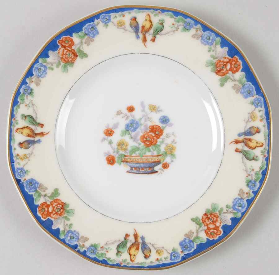 Enchantment (Birds) Bread & Butter Plate by Haviland-1