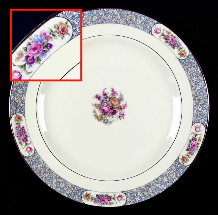Enchantment (Floral) Dinner Plate by Haviland-1