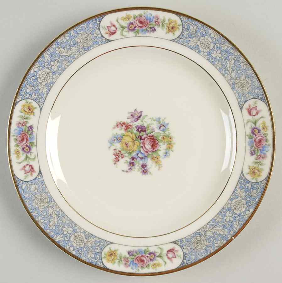 Enchantment (Floral) Salad Plate by Haviland-1